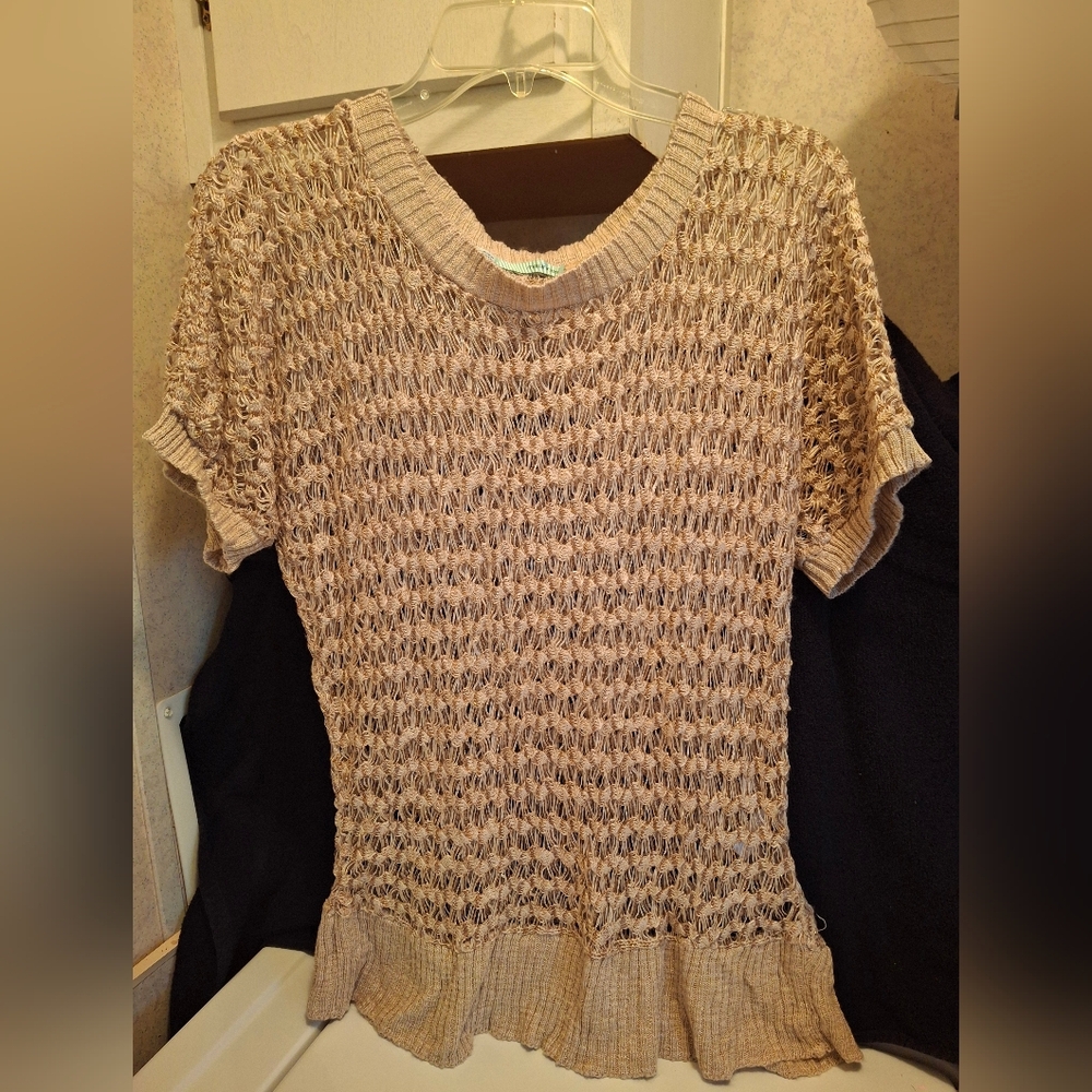 Maurices Tan Knit Top